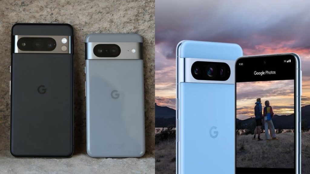 Google Pixel 8 vs iPhone 15